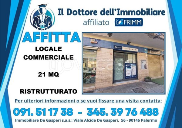 negozio in affitto a Palermo in zona Calatafimi / Cuba