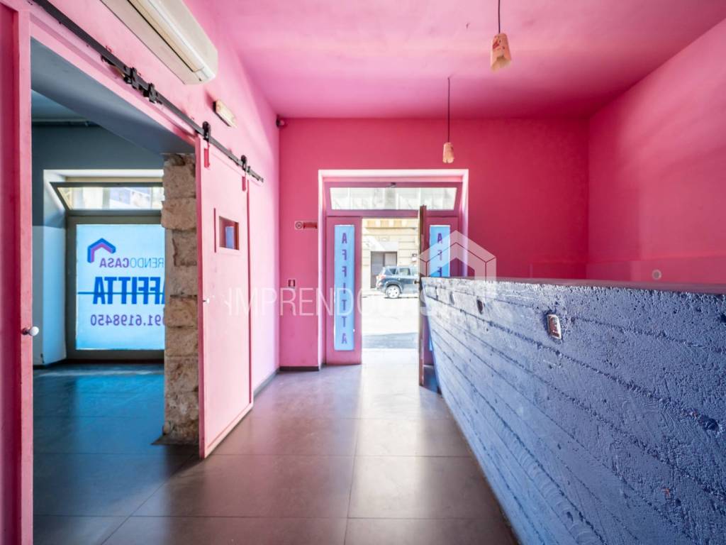 negozio in affitto a Palermo in zona Libertà