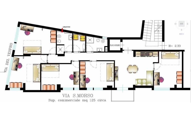 appartamento in affitto a Palermo