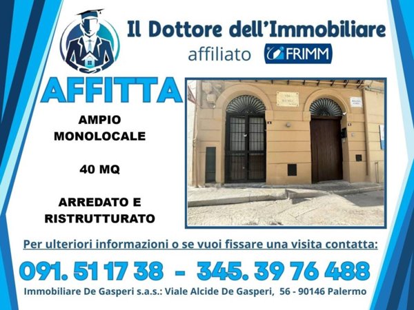 appartamento in affitto a Palermo in zona Politeama