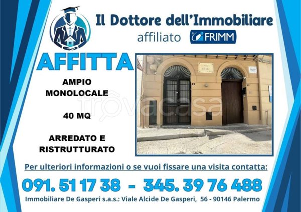 appartamento in affitto a Palermo in zona Politeama