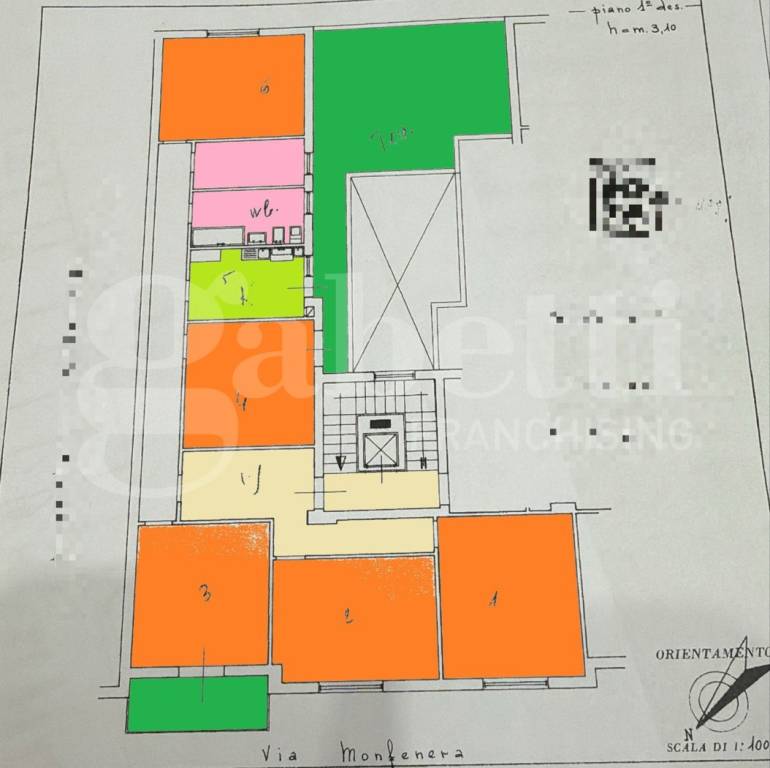 appartamento in affitto a Palermo in zona Montegrappa / Santa Rosalia
