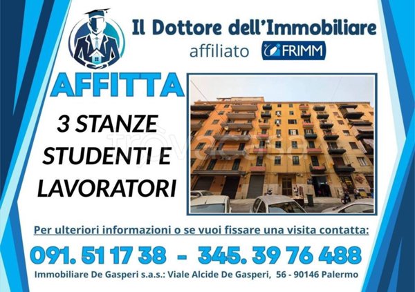 appartamento in affitto a Palermo in zona Oreto