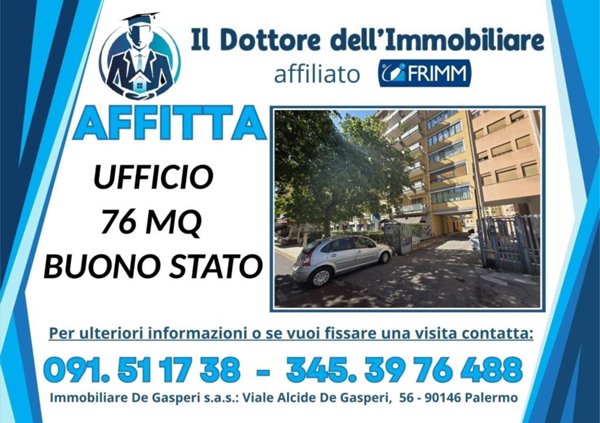 ufficio in affitto a Palermo