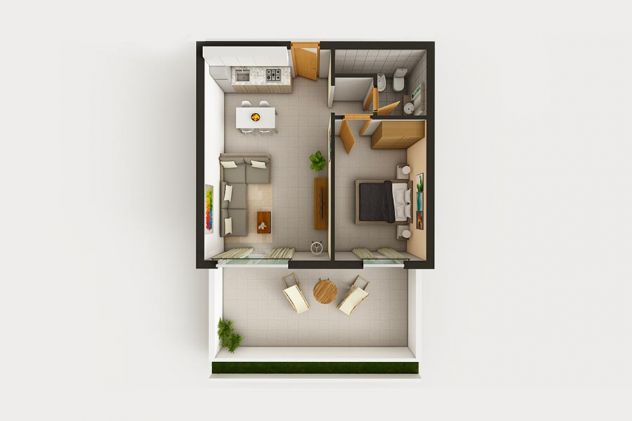 appartamento in affitto a San Mauro Castelverde