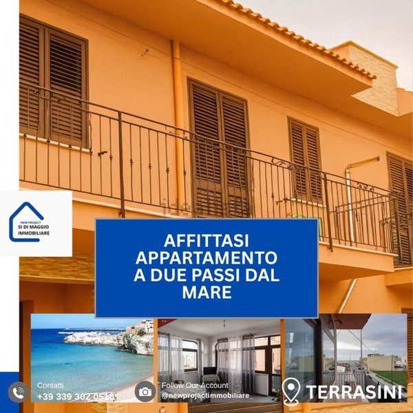 appartamento in affitto a Terrasini