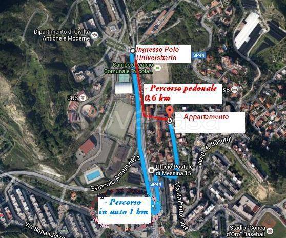appartamento in affitto a Messina in zona Santissima Annunziata