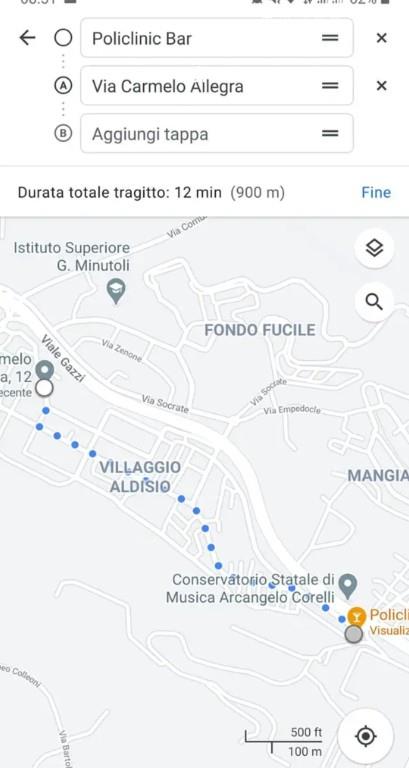 camera singola in affitto a Messina in zona Gazzi