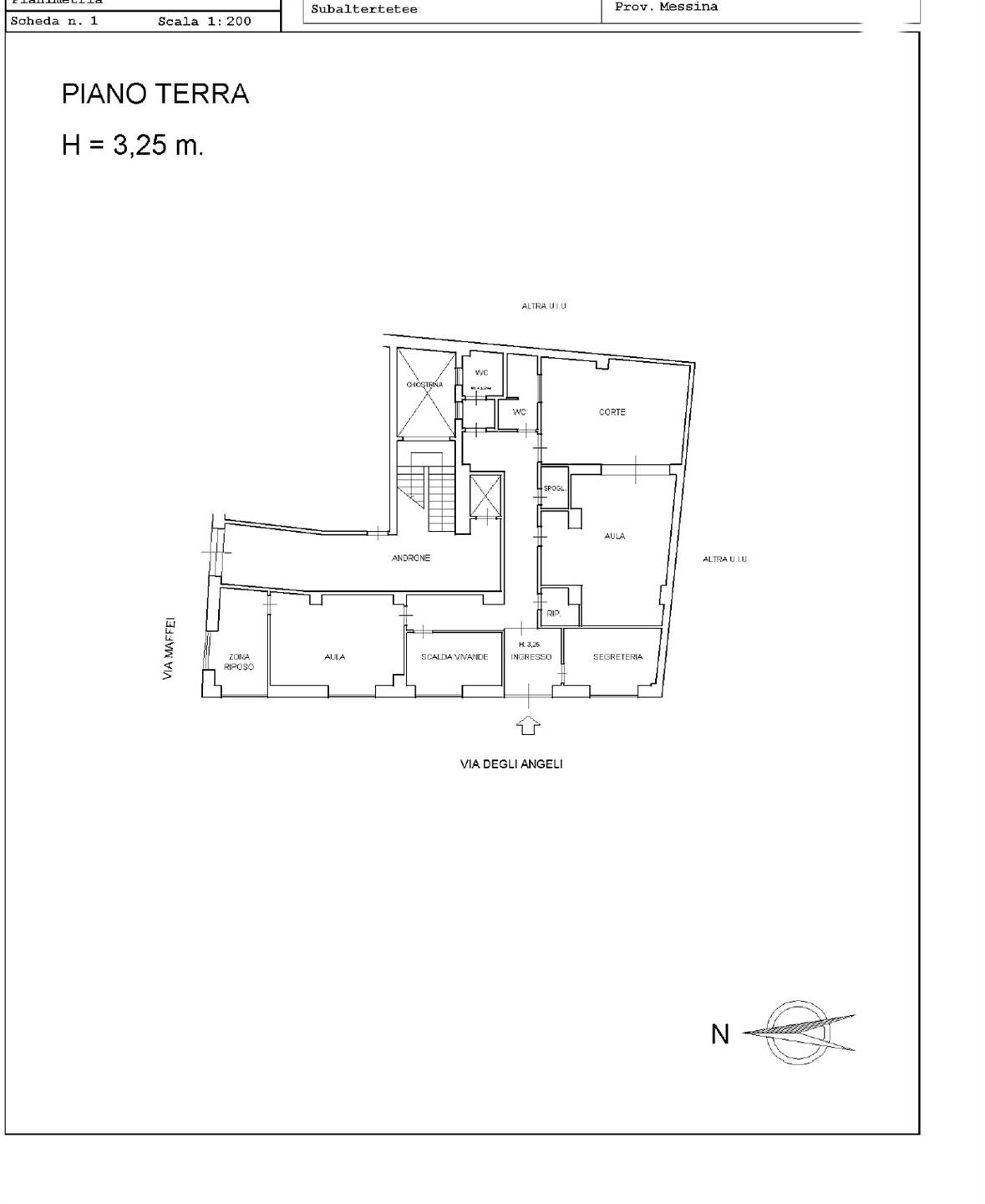 ufficio in affitto a Messina in zona Centro Storico