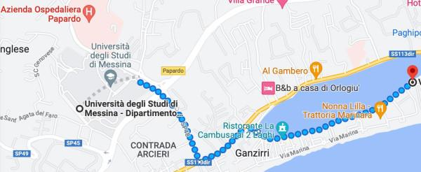 appartamento in affitto a Messina in zona Ganzirri