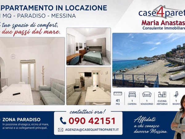 appartamento in affitto a Messina in zona Paradiso