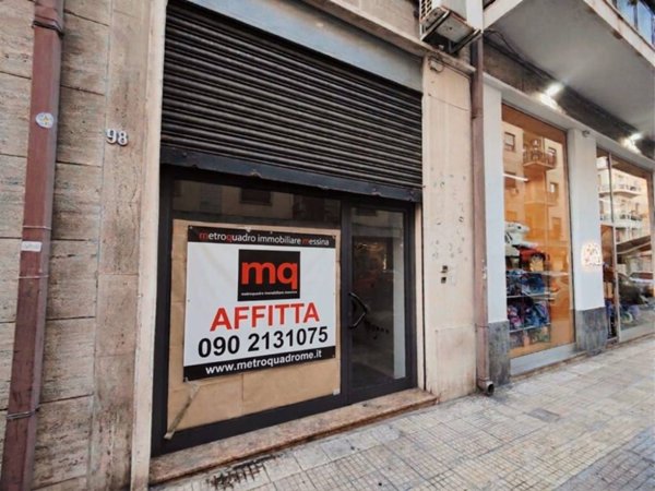 negozio in affitto a Messina in zona Centro Storico