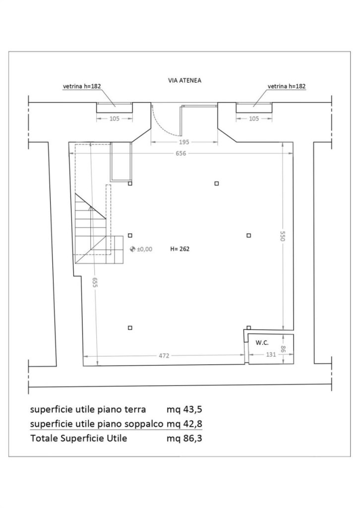 negozio in affitto ad Agrigento in zona Centro Storico