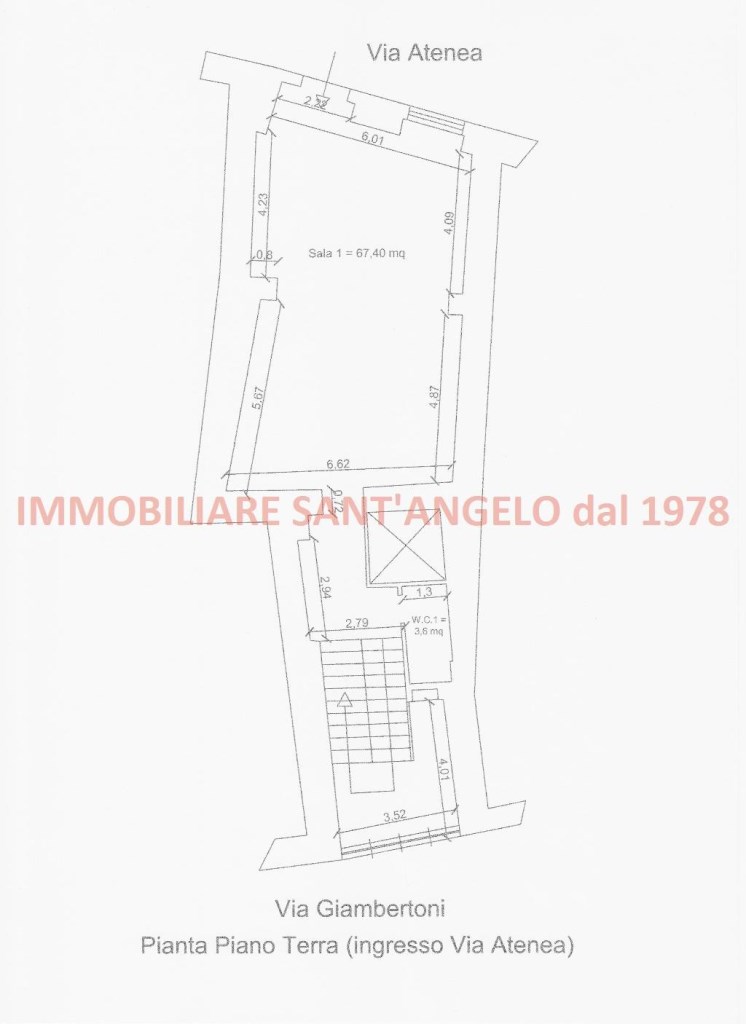 locale commerciale in affitto ad Agrigento in zona Centro Storico