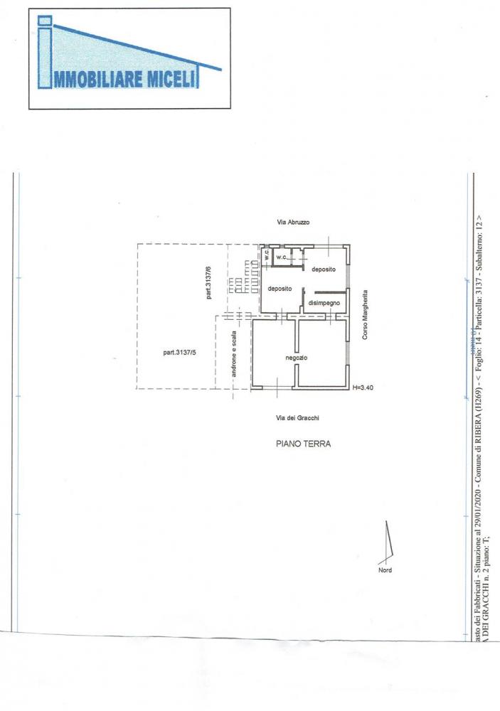 locale commerciale in affitto a Ribera