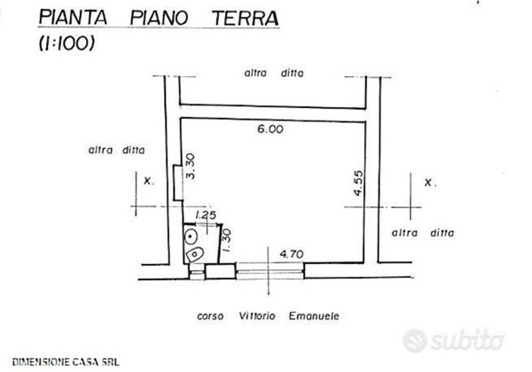 locale commerciale in affitto a San Cataldo