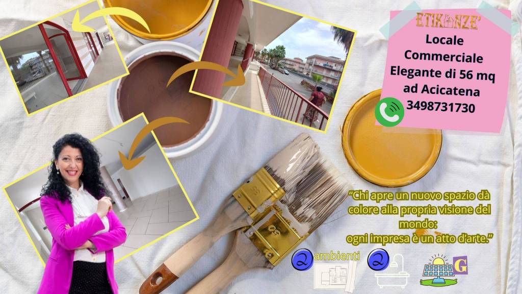 negozio in affitto ad Aci Catena