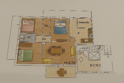 appartamento in affitto ad Acireale in zona San Cosmo
