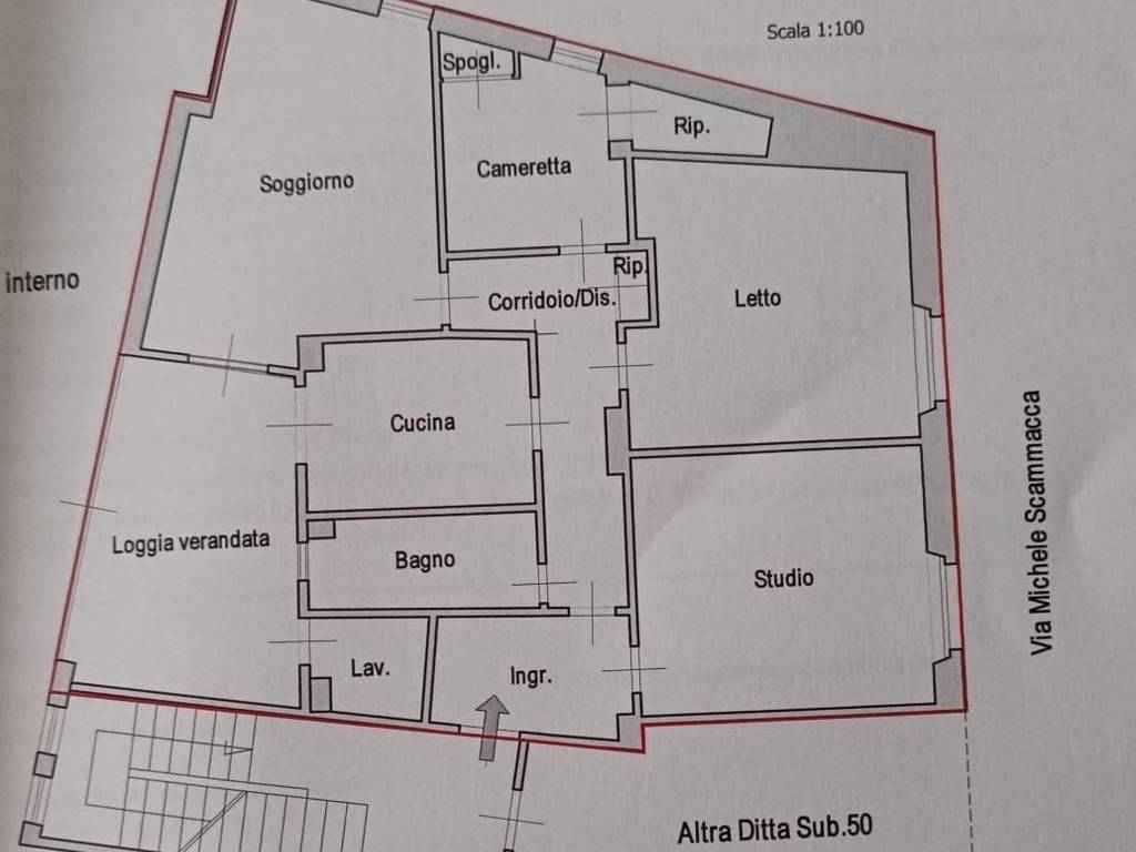 appartamento in affitto a Catania in zona Centro Storico