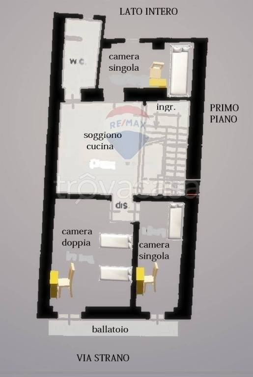 appartamento in affitto a Catania in zona Cibali