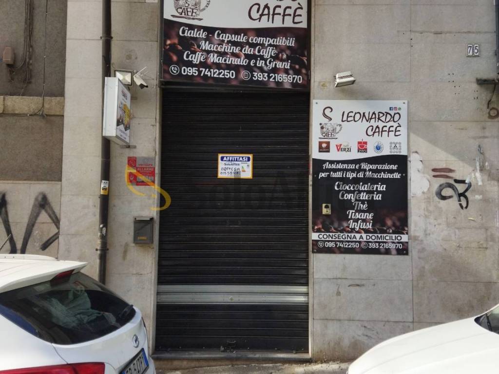 negozio in affitto a Catania
