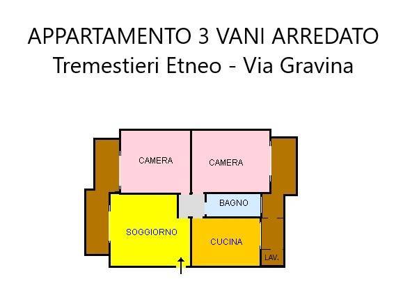 appartamento in affitto a Gravina di Catania