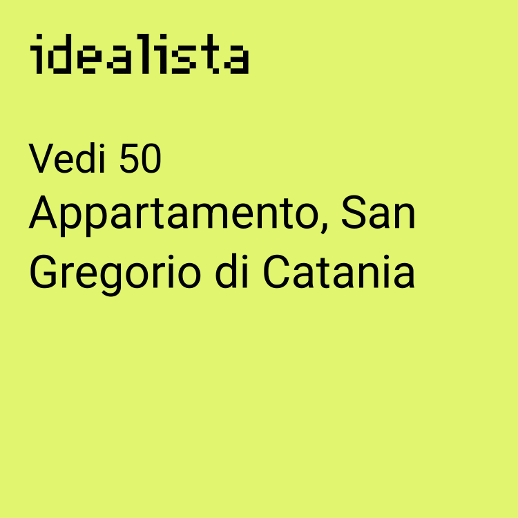 appartamento in affitto a San Gregorio di Catania