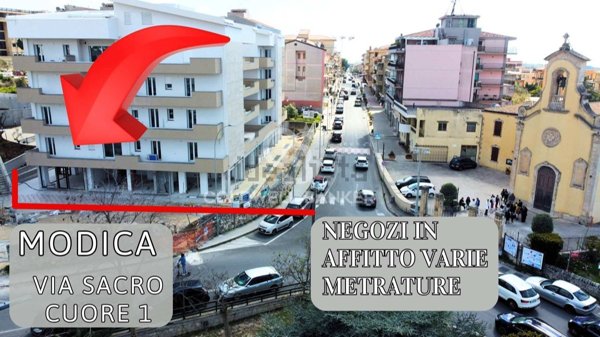 negozio in affitto a Modica in zona Sacro Cuore