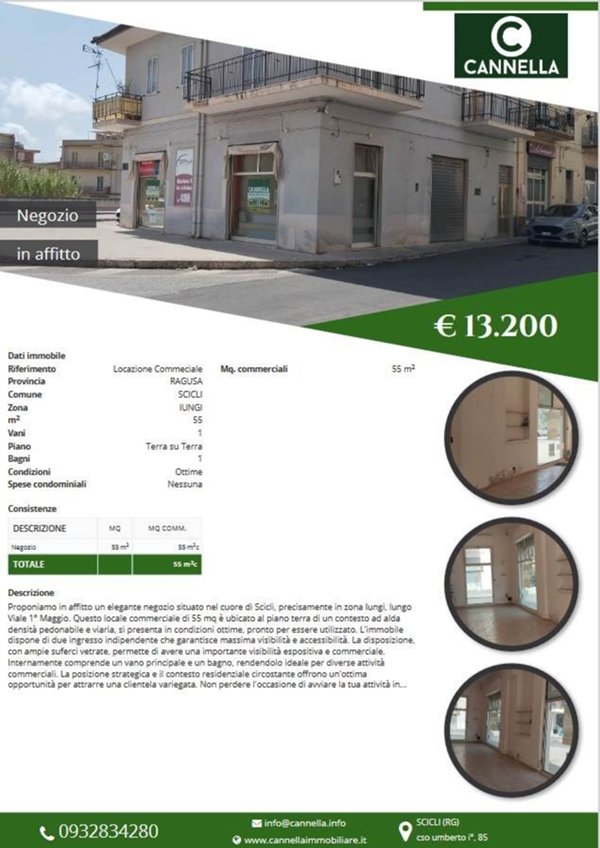 monolocale in affitto a Scicli