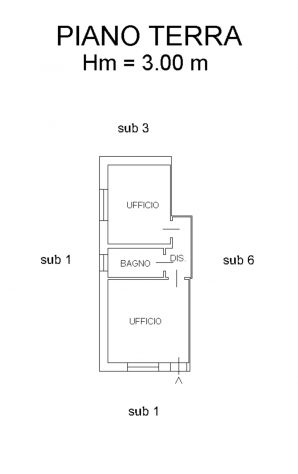 ufficio in affitto ad Olbia in zona Vittorio Veneto