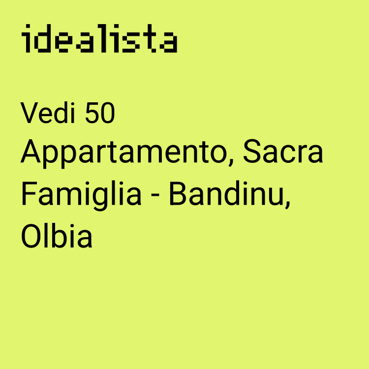 appartamento in affitto ad Olbia in zona Bandinu