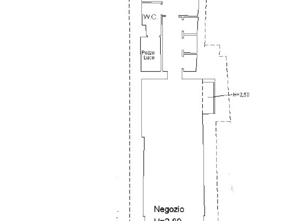 negozio in affitto a Cagliari in zona Marina