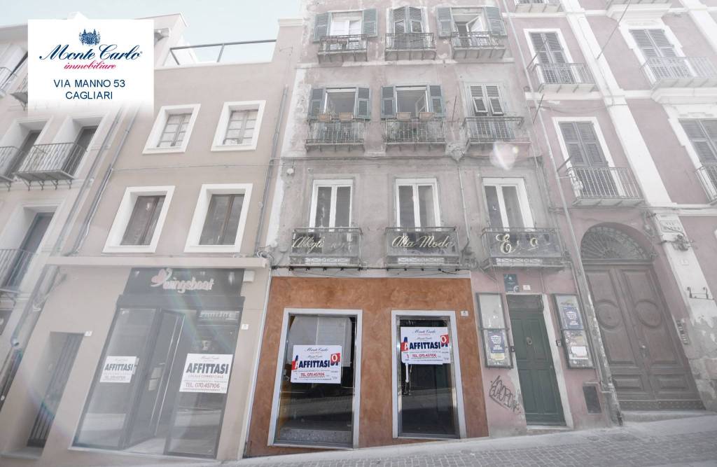 negozio in affitto a Cagliari in zona Marina
