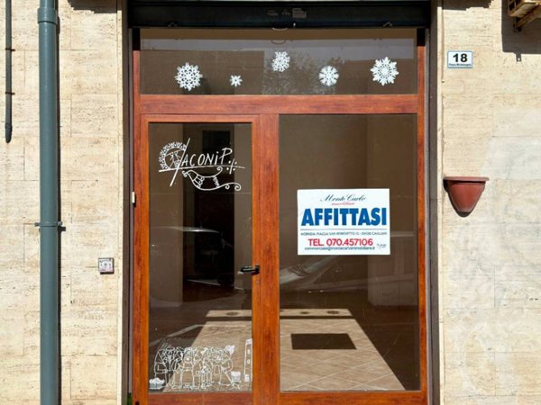 negozio in affitto a Cagliari in zona San Benedetto
