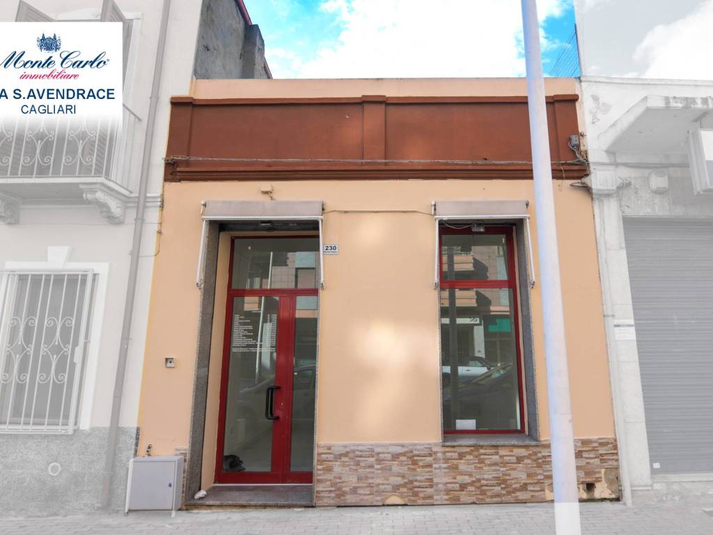 negozio in affitto a Cagliari in zona Sant'Avendrace