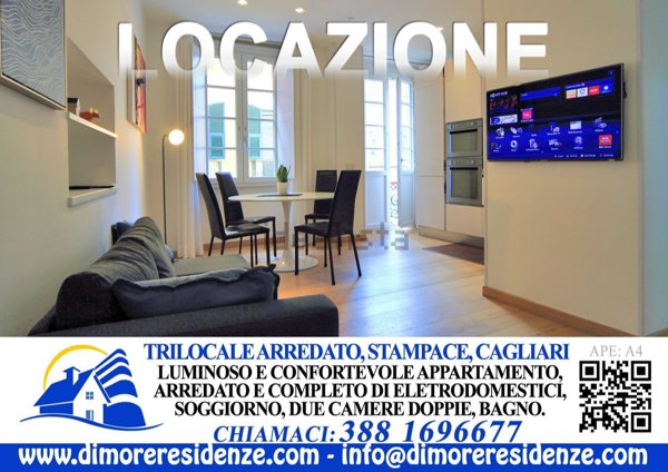 appartamento in affitto a Cagliari