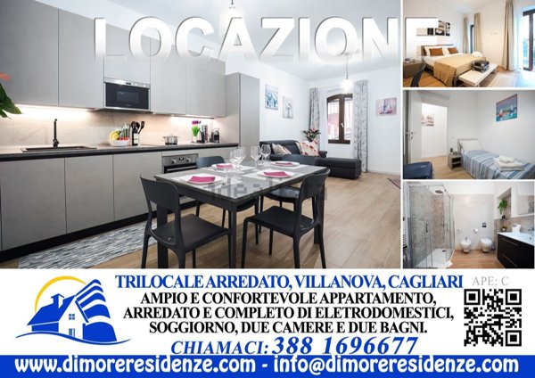 appartamento in affitto a Cagliari in zona San Benedetto