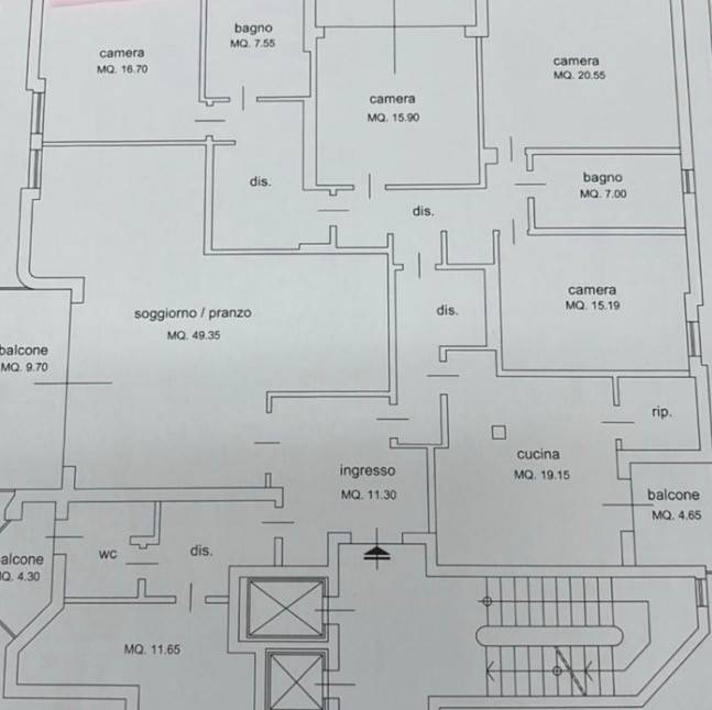 appartamento in affitto a Cagliari in zona Bonaria