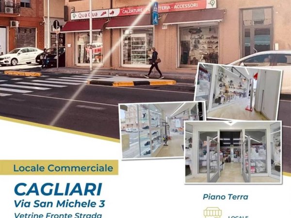 negozio in affitto a Cagliari in zona Is Mirrionis/San Michele