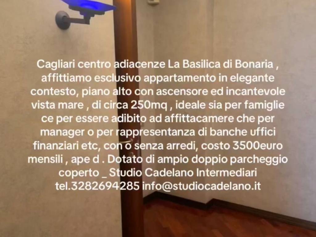 appartamento in affitto a Cagliari in zona Bonaria