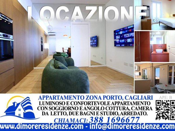 appartamento in affitto a Cagliari in zona Bonaria