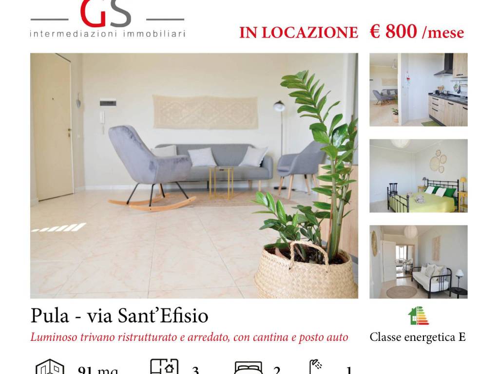 appartamento in affitto a Pula