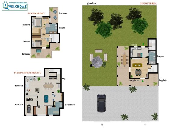 casa indipendente in affitto a Quartu Sant'Elena