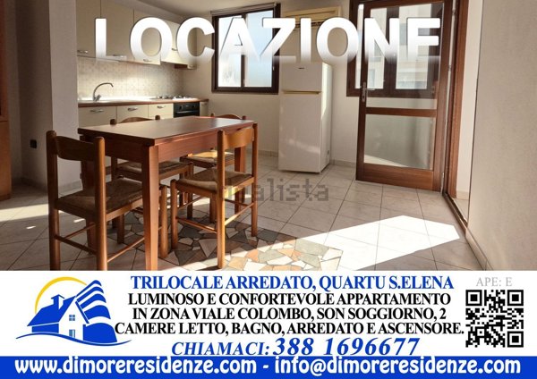 appartamento in affitto a Quartu Sant'Elena in zona Musicisti