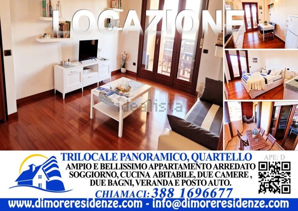 appartamento in affitto a Quartu Sant'Elena in zona Quartello
