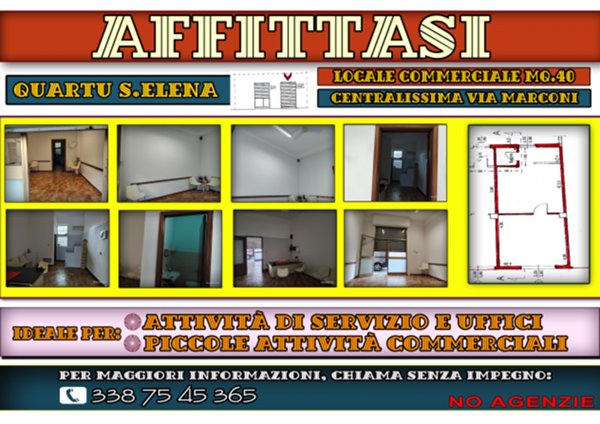 negozio in affitto a Quartu Sant'Elena