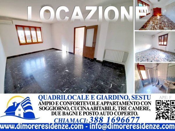 appartamento in affitto a Sestu