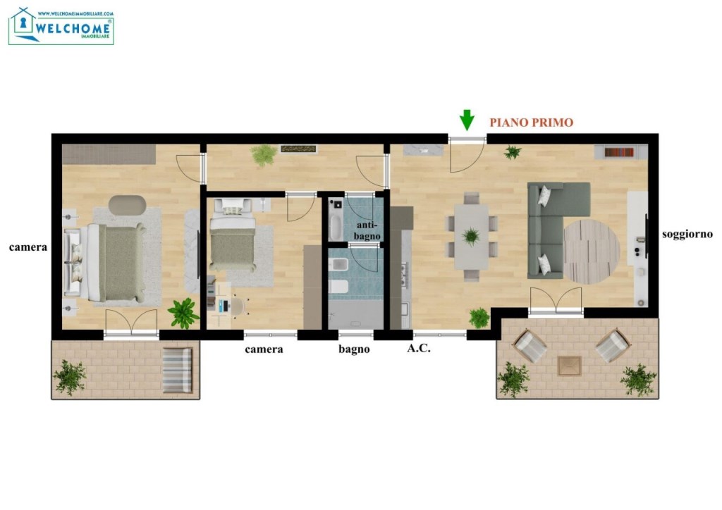 appartamento in affitto a Quartucciu