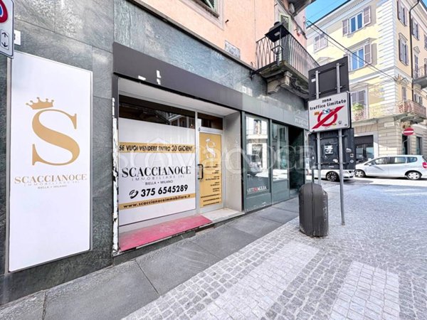 negozio in affitto a Biella in zona Centro Città