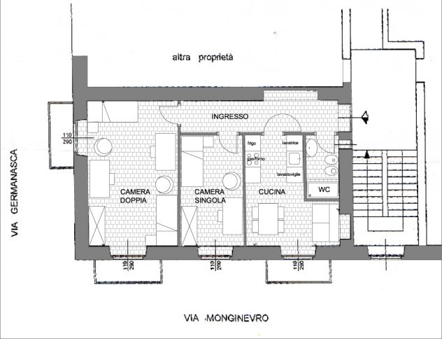 appartamento in affitto a Donato